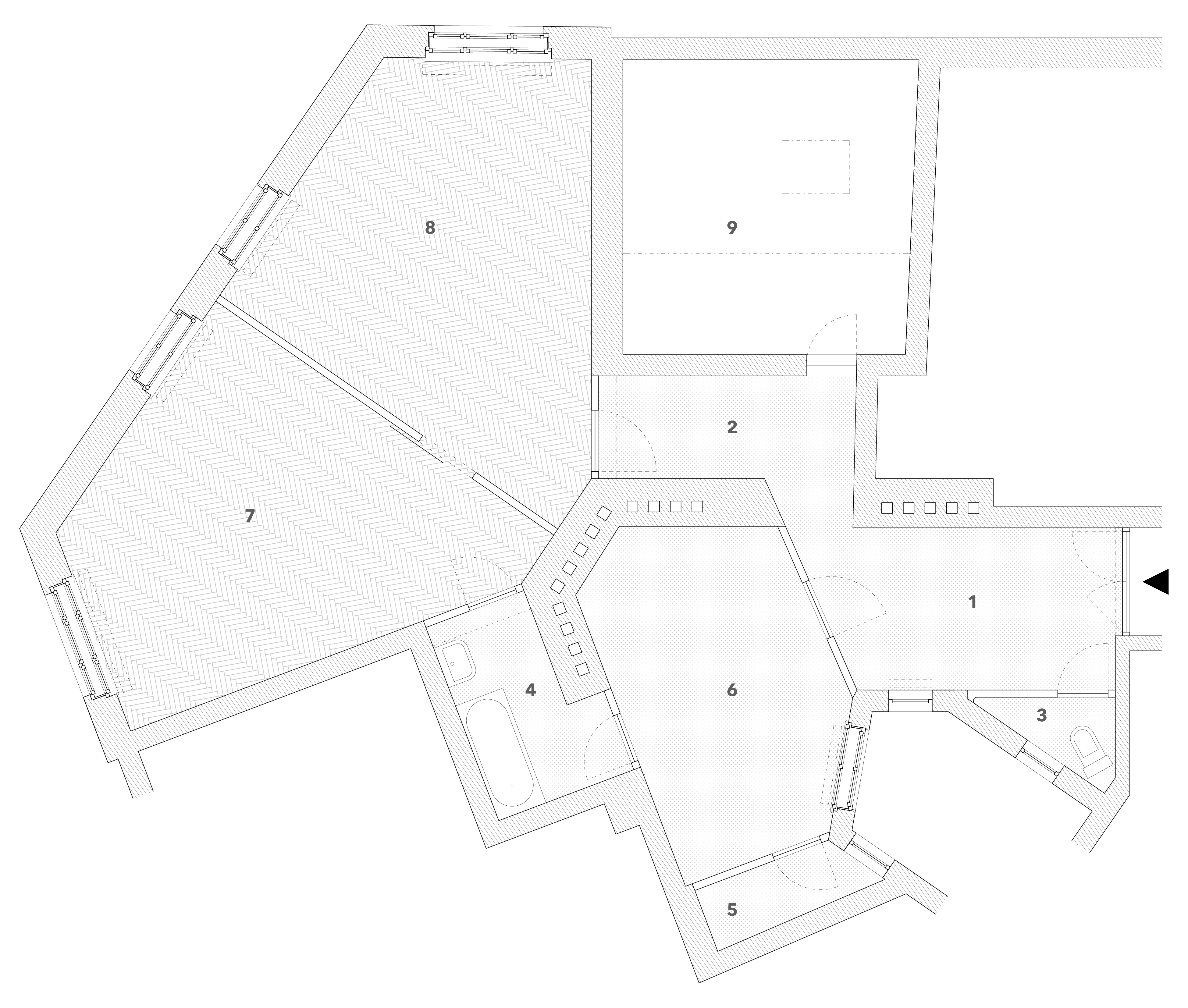 Floorplan Before Reconstruction