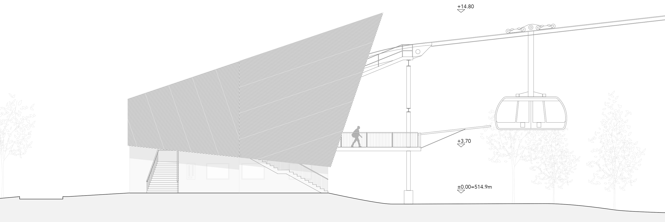 Station Chalais - Elevation