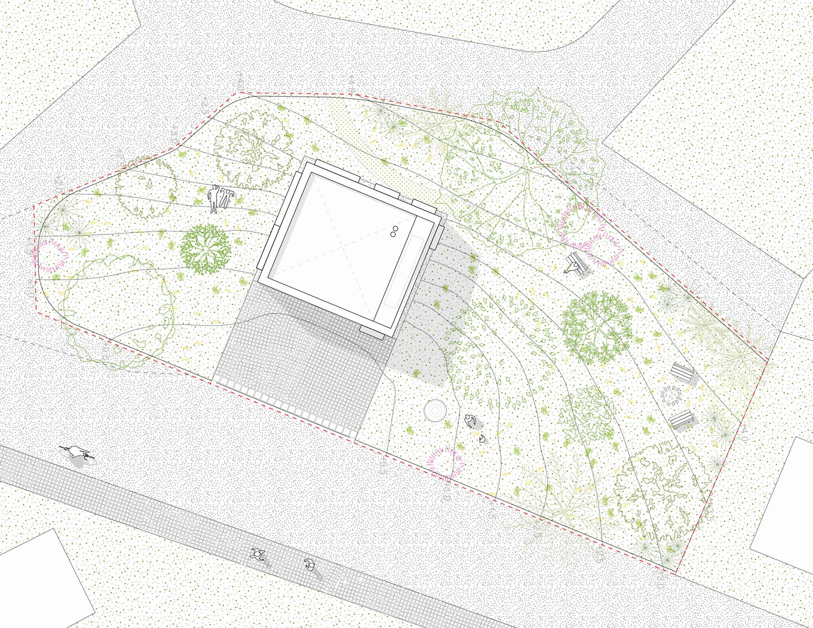 The Brick House - Site Plan